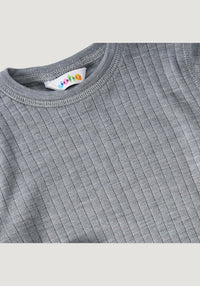 Tricou lână merinos - Basic Grey Joha HipHip.ro