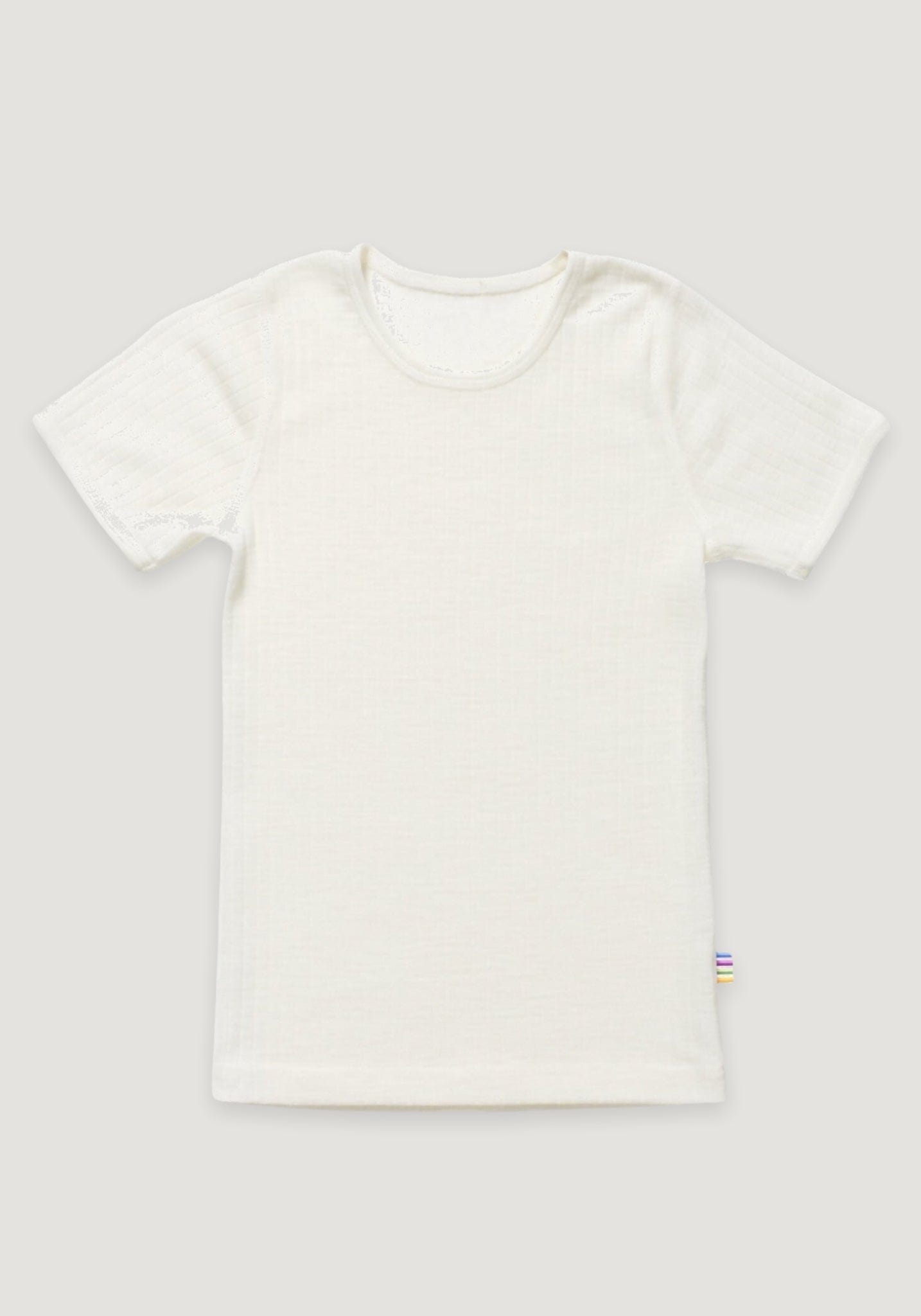 Tricou lână merinos - Basic White Joha HipHip.ro