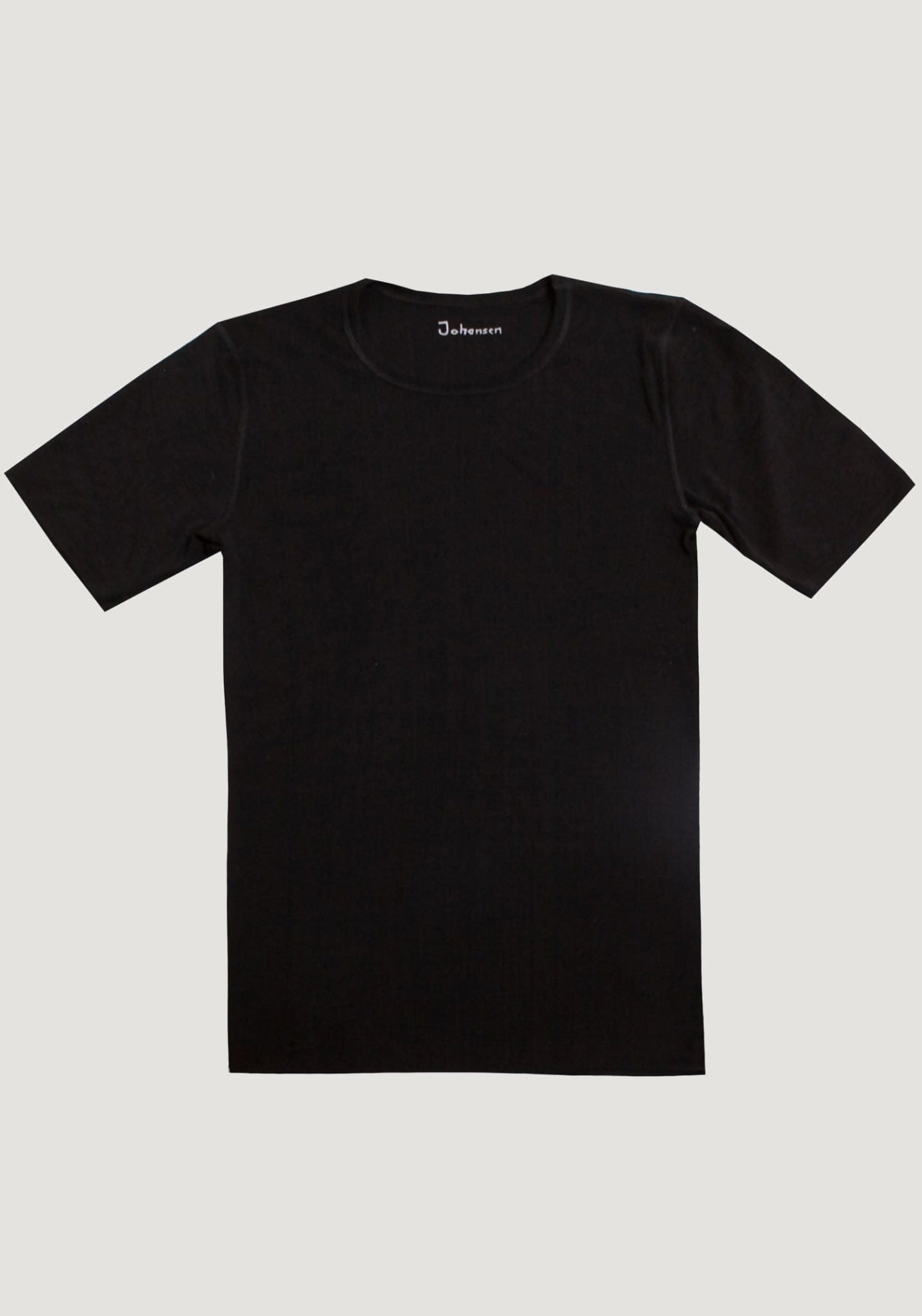 Tricou bărbați din lână merinos și mătase - Kenn Black Joha Man HipHip.ro