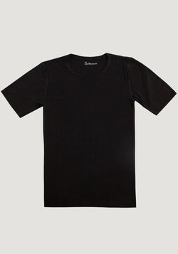 Tricou bărbați din lână merinos și mătase - Kenn Black Joha Man HipHip.ro