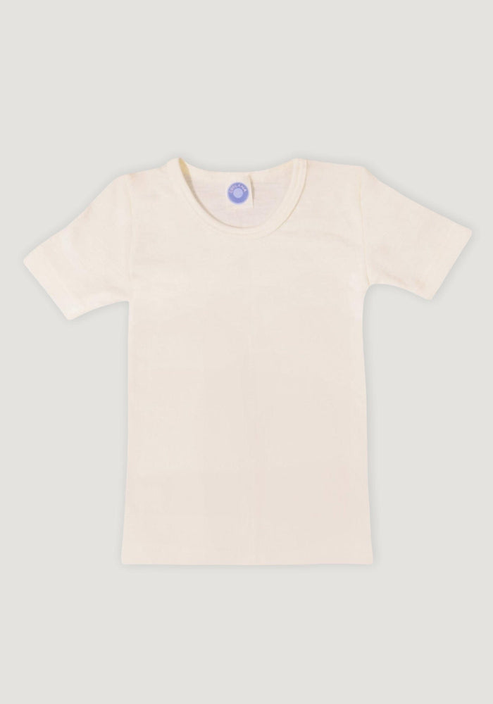 Tricou seamless din lână merinos și mătase - Natur Cosilana HipHip.ro