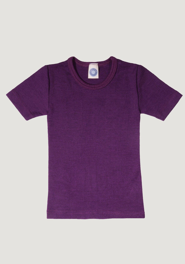 Tricou seamless din lână merinos și mătase - Plum Cosilana HipHip.ro